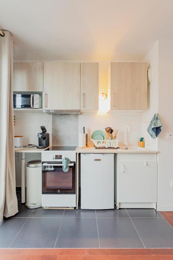 Studio Doux Et Cosy Paris Lejlighed Gentilly Eksteriør billede